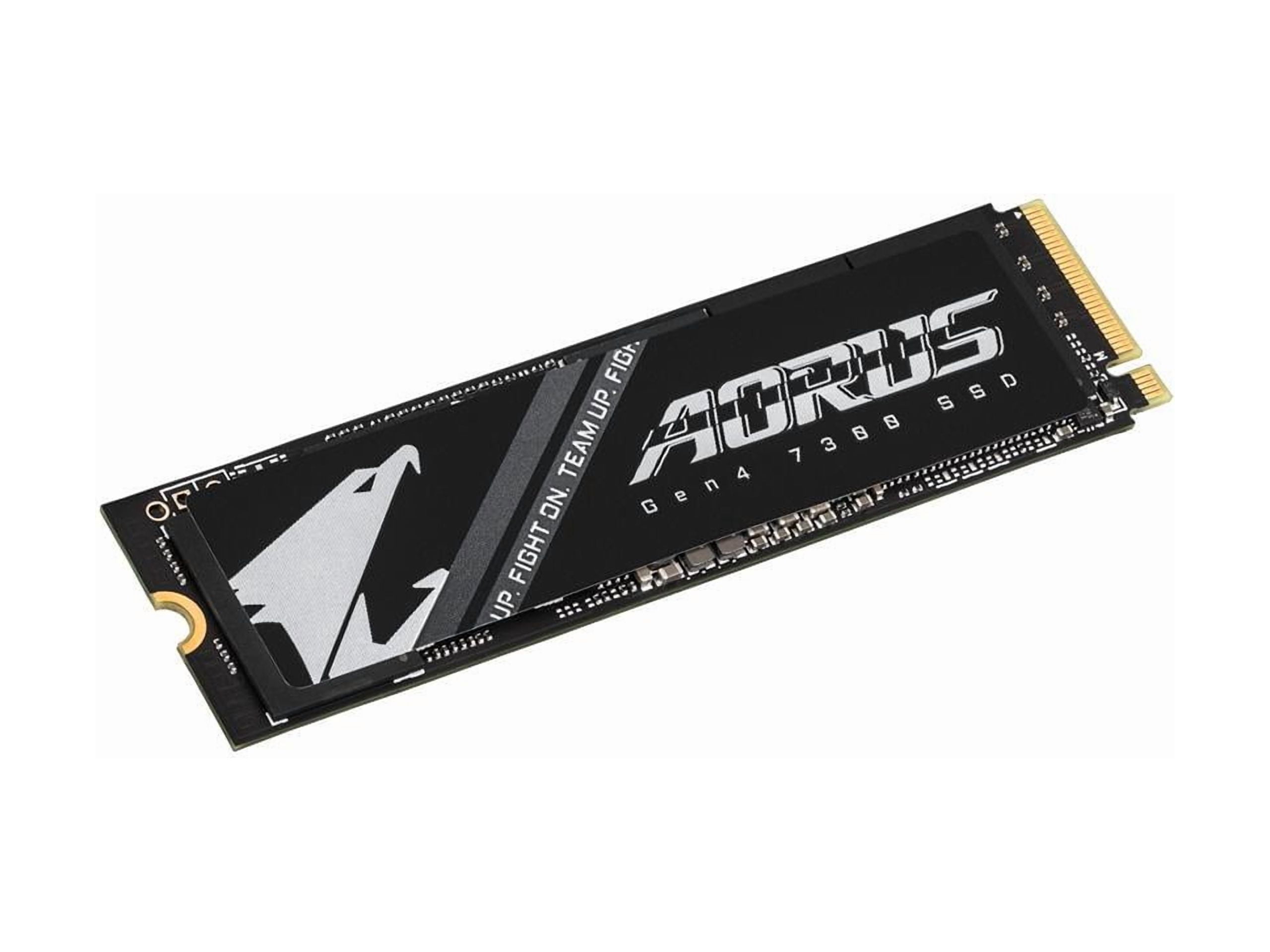 GIGABYTE AORUS Gen4 7300 SSD 2TB (w/o heat spreader) PCIe 4.0 NVMe M.2 Internal Solid State Drive with Read Speed Up to 7300MB/s, Write Speed Up to 6850MB/s, AG4732TB N