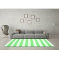 thumbnail image 3 of Ahgly Company Indoor Square Abstract Emerald Green Contemporary Area Rugs, 4' Square, 3 of 4
