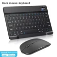 thumbnail image 1 of Teclado inalámbrico con Bluetooth para tableta, Mouse para IOS, Android, Windows, Mini Pro iPad Air, español, coreano, portugués, ruso, 1 of 4