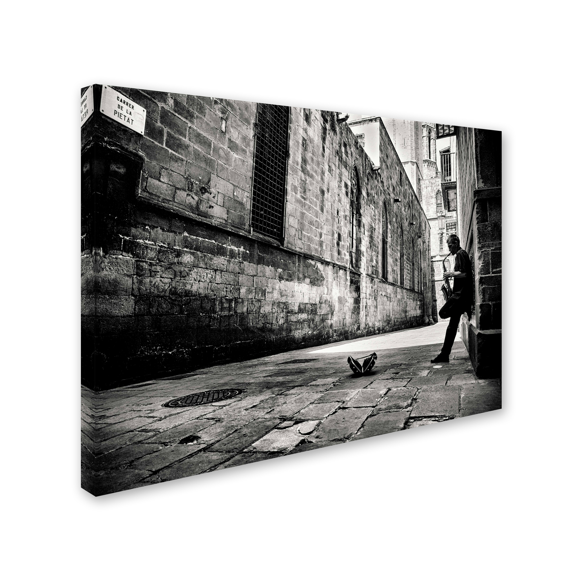 Gertjan Van Geerenstein 'Silent Street' Canvas Art