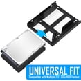 thumbnail image 5 of Kingwin Internal 2.5 to 3.5 H.D.D. Metal Mounting Kit (HDM-225-BK), 5 of 5