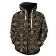 thumbnail image 1 of Abstract Pattern Men's Zipper Hoodie Fashion Teens Cool 3D Printed Spring Oversized Casual Tops Long Sleeve With Hood Jackets, 1 of 5