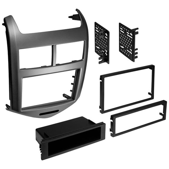 American International GMK315DA Single/Double DIN Dash Kit for Select 2012-2016 Chevrolet Sonic Vehicles