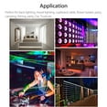 thumbnail image 2 of Flexible LED Strip Lights Battery Operated,6.6FT/3.3FT 2M/1M RGB SMD5050 LED Waterproof Light Strip Rope,Lights Color Changing LED Strip Kit for Home Bedroom DIY Party Indoor Outdoor, 2 of 7