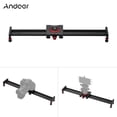 thumbnail image 3 of FlyFlise 50cm/20inch Aluminum Alloy Camera Track Slider Video Stabilizer Rail for DSLR Camera Camcorder, 3 of 8