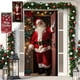 thumbnail image 1 of Decoración Navideña para Puerta con Diseño de Papá Noel Entregando Regalos, 2 X 0,9 M | Telón de Fondo para Fiestas Navideñas | Multicolor, Nailon y Elastano | 91 X 203 Cm | 1 Unidad, 1 of 6