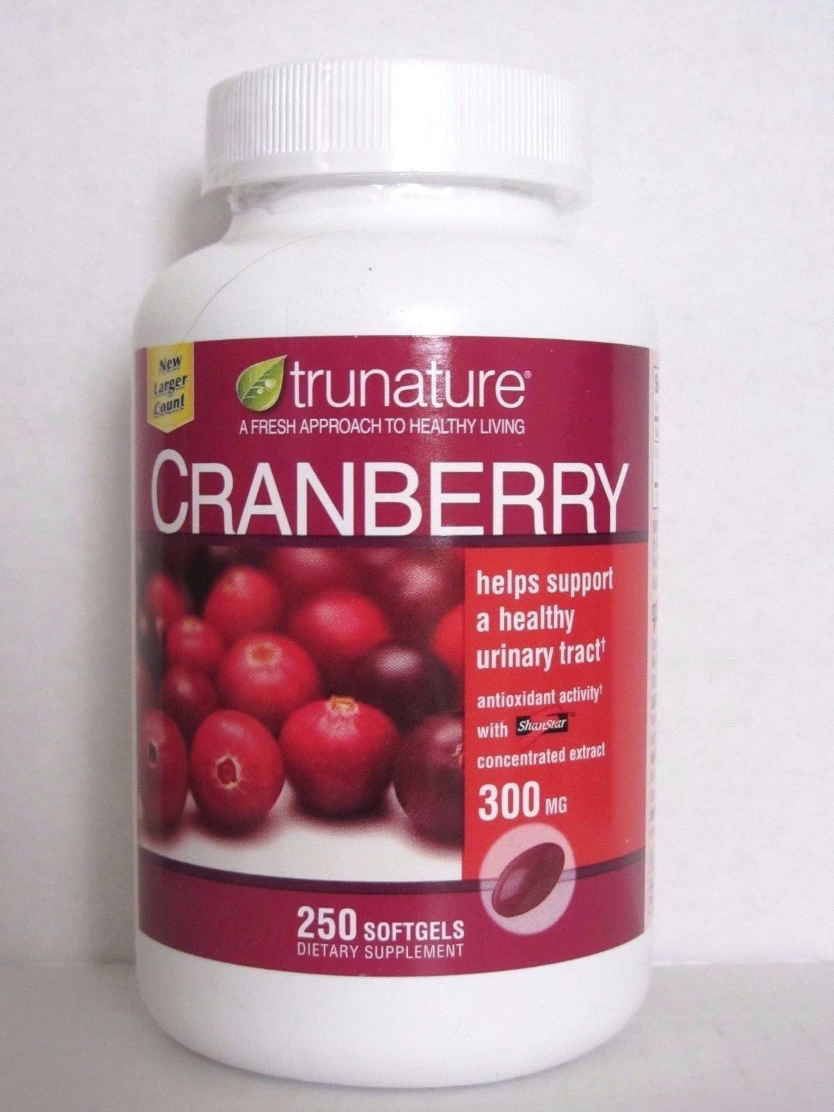 trunature Cranberry 300 mg, 250 Softgels