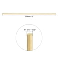 thumbnail image 2 of Uxcell 4pcs Brass Rods (4.5mm)6/32 Inch x (224mm)9 Inch Brass Solid Round for DIY Craft, 2 of 6