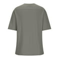 thumbnail image 5 of IROINNID Men'S T-Shirts Big and Tall T Shirts for Men,Lightweight Thin Basic Round Neck Summer Plaid Comfortable Loose Tops, 5 of 7