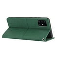 thumbnail image 6 of Compatible for Samsung Galaxy A51 4G Wallet Case with Card Slots Stand Magnet Case, Woven Texture Leather Cover with Detachable Wrist Strap for Samsung Galaxy A51 4G 6.5 Inch,Green, 6 of 10