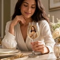 thumbnail image 4 of Christmas Nativity Scene Theme Wine Glass Collection, Christmas Wine Glass with HD Vibrant Color Printed Holiday Goblet with Snowflake Decor for Wines Cocktails Holy Family Holiday Party Table Decor, 4 of 5