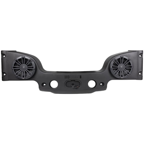 MB Quart MBQJK-28C Jeep Wrangler JK (2007-2018) Rear Overhead Soundbar - Dual 8" Coaxial Speakers, Titanium Tweeters, 140W Peak Power, OEM Replacement, Interchangeable Grilles