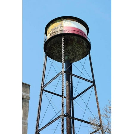 Greenpoint Brooklyn Water Tower Photo Poster Poster Wall (Best Delivery Greenpoint Brooklyn)