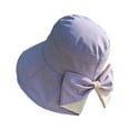 thumbnail image 2 of Viflosae Workout Athletic Quick-Dry Sun Hats for Men/Women Summer Bow Bucket Hat Sun Hat Outdoor Fashion Versatile Sun Hat Children UPF50+ Protection Travel Beach Sun Hats, 2 of 3