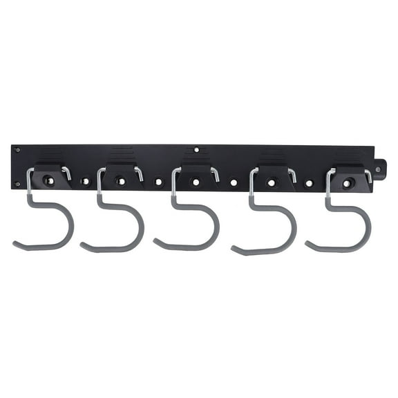 1 Set Garage Wall Mount Tool Organizer with Metal Hangers for Home Use Assorted Color