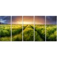 thumbnail image 2 of Tempête et Lumière sur Prairie - Toile d'Oeuvre Paysage, 2 of 3