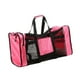 thumbnail image 5 of Bolsa de lona de malla, bolsa para equipo de buceo, para hombres y mujeres, bolso de mano, bolso de playa para fitness, snorkel, deportes acuáticos, Rosa, 5 of 8