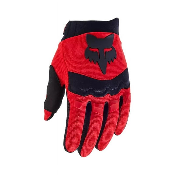 Fox Dirtpaw Youth Gloves (Small, Flo Red)