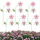 thumbnail image 3 of iron Garden Flowers 6pcs Decorative iron Plant Stakes C, 3 of 5