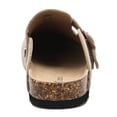 thumbnail image 4 of Sandalias Clogs & Mules de gamuza y piel con soporte en forma de arco, 4 of 7