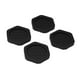 thumbnail image 1 of 4 almohadillas antivibración para lavadora, antideslizantes, silenciosas y a prueba de golpes, universales para refrigeradores, electrodomésticos y Hex Black, 1 of 8