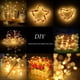 thumbnail image 5 of Guirnalda de luces solares para exteriores, resistente al agua, paquete de 2, 72 pies, 200 luces LED solares de hadas, luces decorativas de alambre de cobre, 8 modos para patio, árbol, Navidad, boda, decoración (blanco cálido) Ormromra WRMH-404, 5 of 6