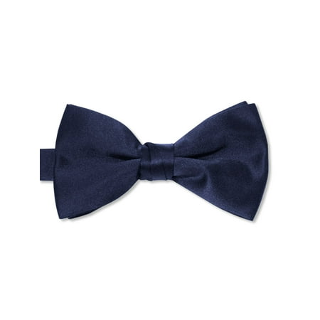 Avery Hill Boys Deluxe Satin Bow Tie Tuxedo (Best Black Bow Tie)