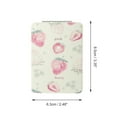 thumbnail image 2 of Unique Bargains 1 Pc Espejo de Mano Rectangular Mediano para Mujeres de Viaje Rosa de Vidrio, 2 of 5