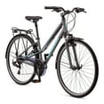 thumbnail image 3 of Schwinn Network 6c Hybrid Bike, 21 Speeds, Medium 15.5" Womens Style Frame, 700c Wheels, Grey, 3 of 10