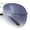 Silver - Gradient Black, variant on SA106 Airforce Mens Oversize Classic Officer Metal Rim Aviator Sunglasses / Silver Frame - Silver Mirror Lens