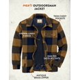 thumbnail image 4 of Legendary Whitetails Chaqueta para hombre estándar para exteriores, color dorado, a cuadros nocturnos, talla grande, 4 of 5