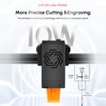 thumbnail image 2 of Riwcyla LU2,10A 10W Engraving Module UltrJND,Fine Compressed Suitable for Master 2 / Master 2 PRO / Master 3 Engraver Fixed Focus Support Air Assist 24V, 2 of 6