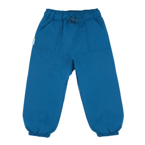Jan & Jul Puddle-Dry Kids Girls Boys Rain Pants (Single Layer) - (Deep Blue - Size 3T)