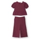 thumbnail image 1 of Conjunto coordinado infantil Beebay a rayas color maroon, 6-12 meses, 1 of 7