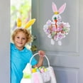 thumbnail image 6 of Easter Decorations Wreath Easter Eggs Wreath - Large 17" Wreath with Faux Pastel Easter Eggs, Berries, Spring Décor, Easter Door Decorations, 6 of 7