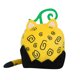 thumbnail image 1 of Juguete de Peluche KEVCHE Blox Fruits Caja Algodón 15cm Amarillo para Niños Edad 4+, 1 of 5