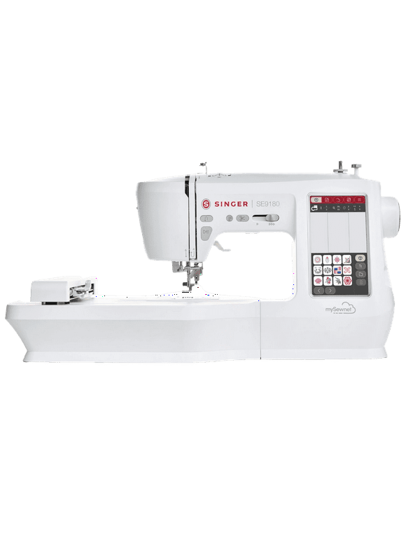 Singer SE9180 Computerized Sewing and 5x7 Wi-Fi Embroidery Machine