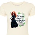 thumbnail image 3 of Disney Brave - Merida Stand Your Ground - Juniors Fitted Graphic T-Shirt, 3 of 5