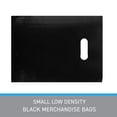 thumbnail image 6 of SSWBasics Small Low Density Black Merchandise Bags - 9”W x 12”H - Case of 1000 - Black, 6 of 7