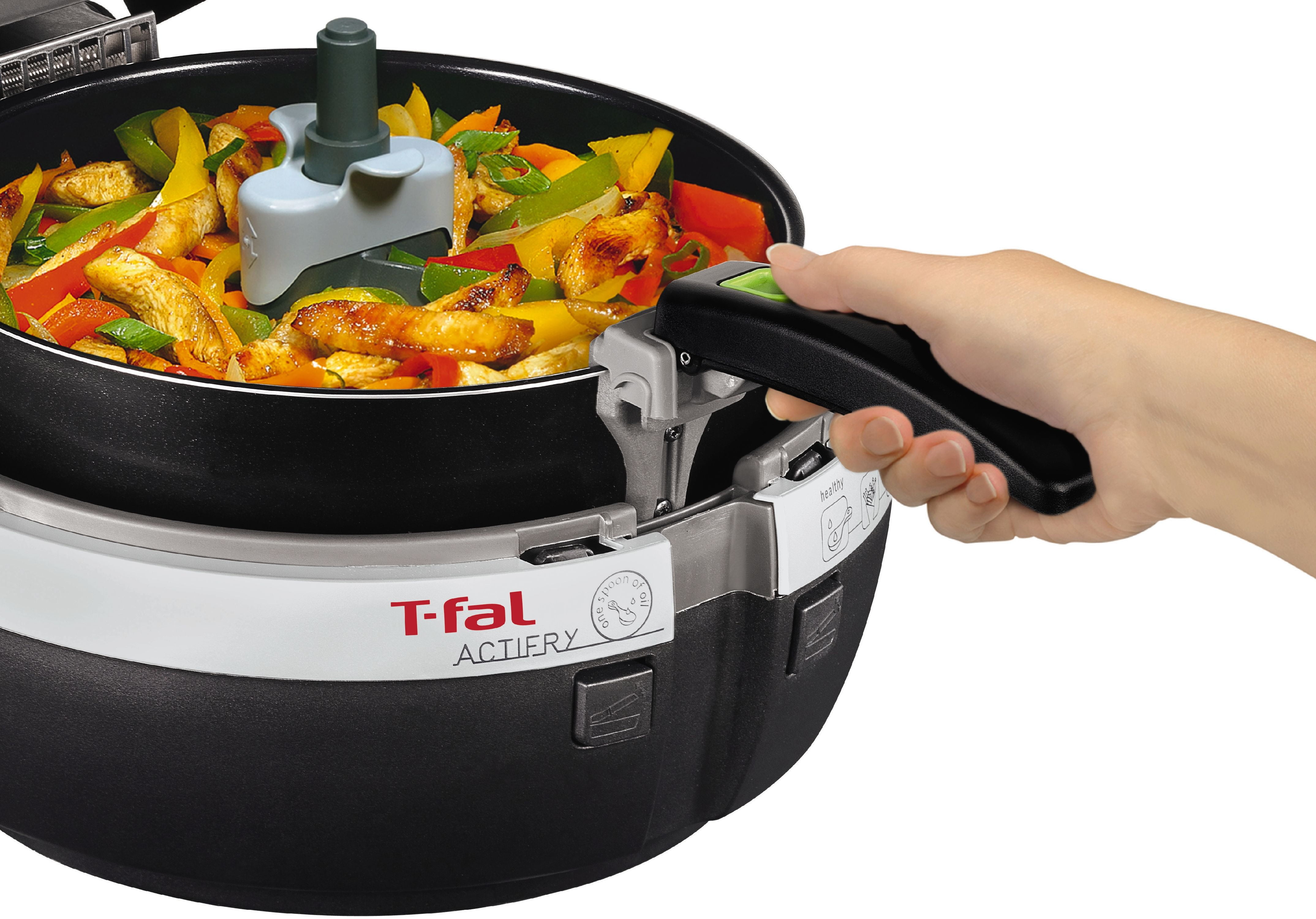 T-Fal Actifry Air Fryer Stir Multi Cooker Model SERIE O01 Black And Gray