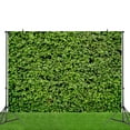 thumbnail image 3 of Artificial Leaves Photography Background Fabric Birthday Party Decoration Backdrop, 3 of 5