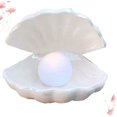 thumbnail image 2 of Shell Pearl Light Ornament Collectible Table Centerpiece Home Decorwhite T, 2 of 5