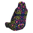 thumbnail image 2 of Daiia Colorful Mexican Printed Car Seat Cover - Waterproof & Sweatproof - Universal Fit, Machine Washable, Non-Slip - Seat Protector for Car, Truck, SUV, Van (1 Pack), 2 of 5