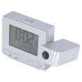 thumbnail image 1 of Relaj de alarma de proyección, funcional de proyección de carga usb retroiluminada lcd temperatura de la pantalla temperatura 4 modos de brillo para sala de estar para dormitorio, 1 of 7