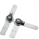 thumbnail image 2 of 2 bisagras ajustables TUNC para muebles con función de reinicio automático ajuste de 90 a 180 grados, 2 of 5