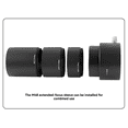 thumbnail image 4 of M48 to 2 Inches Eyepiece Sleeve 2 Inches Extension Tube Astronomical Accessory XY240322,1 * M48 to 2 inch eyepiece,Black, 4 of 8