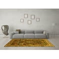 thumbnail image 3 of Ahgly Company Indoor Rectangle Oriental Yellow Traditional Area Rugs, 5' x 7', 3 of 4