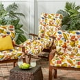 thumbnail image 6 of Greendale Home Fashions Esprit Floral 72 x 22 in. Outdoor Chaise Lounge Chair Cushion, 6 of 9