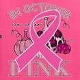 thumbnail image 6 of Wild Bobby In October We Wear Pink Pumpkin Cheetah Print Breast Cancer Awareness Men Tee, Neon Pink, 3X-Large, 6 of 6