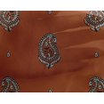 thumbnail image 4 of oneOone Georgette Viscose Fabric Paisley Block Decor Fabric Printed BTY 42 Inch Wide, 4 of 4
